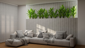 Panele 3D ogród wertykalny