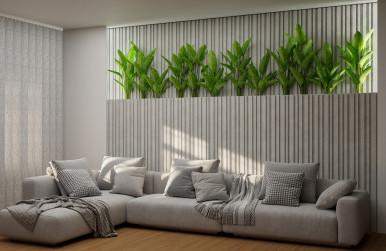 Panele 3D ogród wertykalny