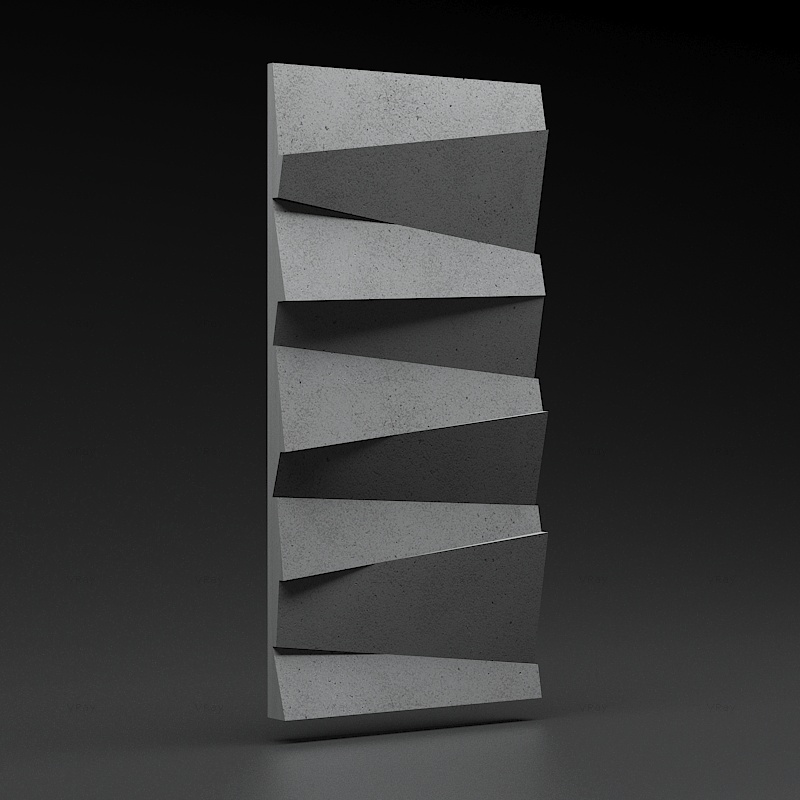 Panel 3D Panel 3D Zicaro Aquira Moon Stone
