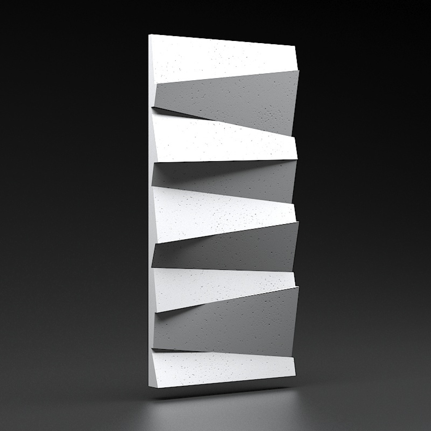 Panel 3D Zicaro Aquira White Flash