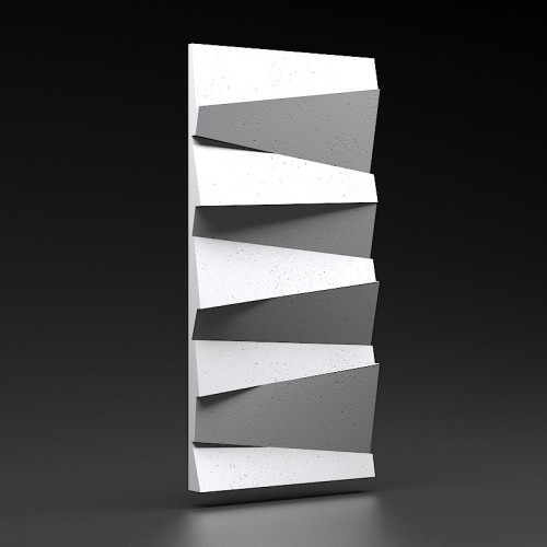 Panel 3D Zicaro Aquira White Flash