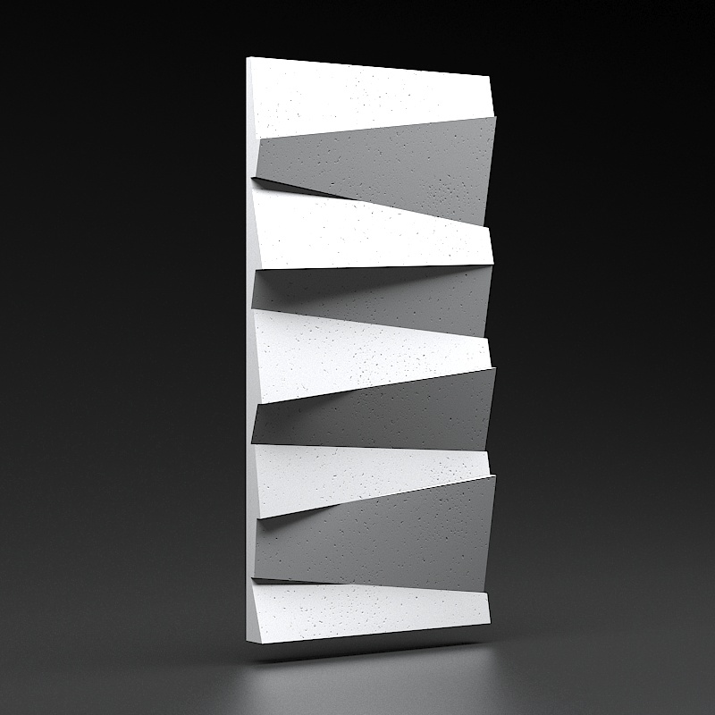 Panel 3D Panel 3D Zicaro Aquira White Flash