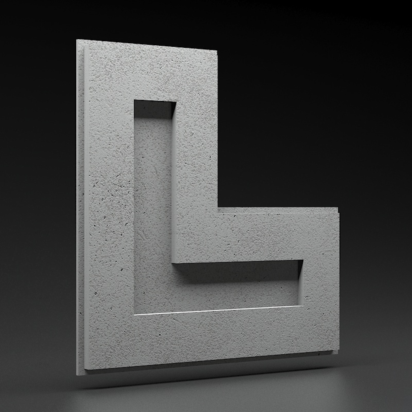 Panel 3D Zicaro Axial Gray Rock