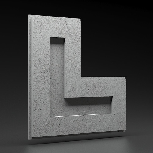 Panel 3D Zicaro Axial Gray Rock