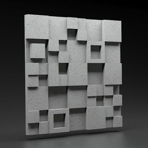 Panel 3D Zicaro Luna Gray Rock