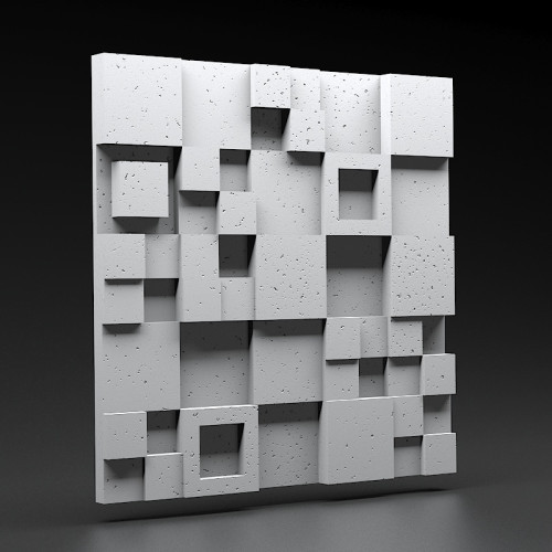 Panel 3D Zicaro Luna White Flash