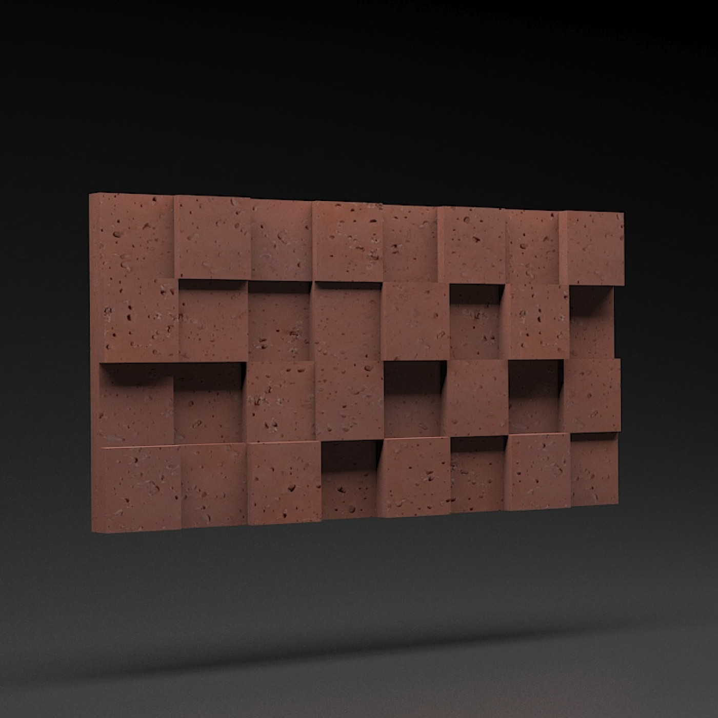 Panel 3D Zicaro Pixel Lava