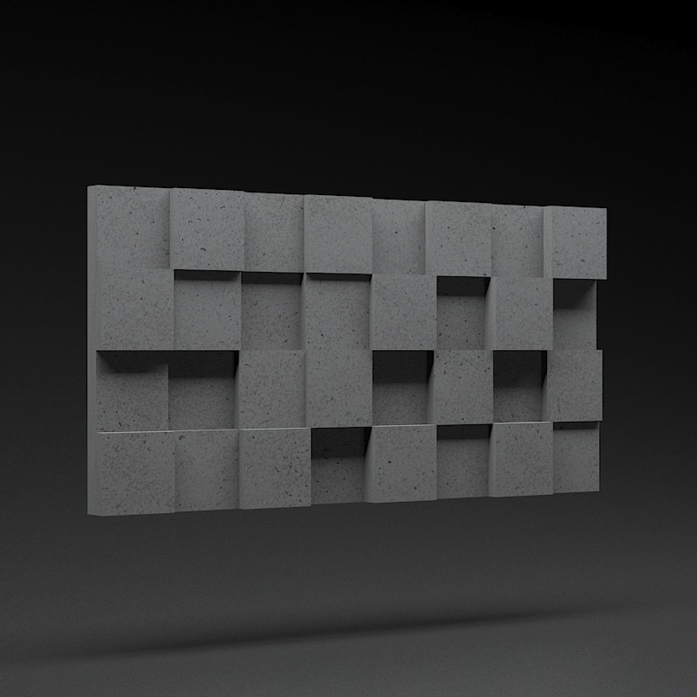 Panel 3D Zicaro Pixel Moon Stone