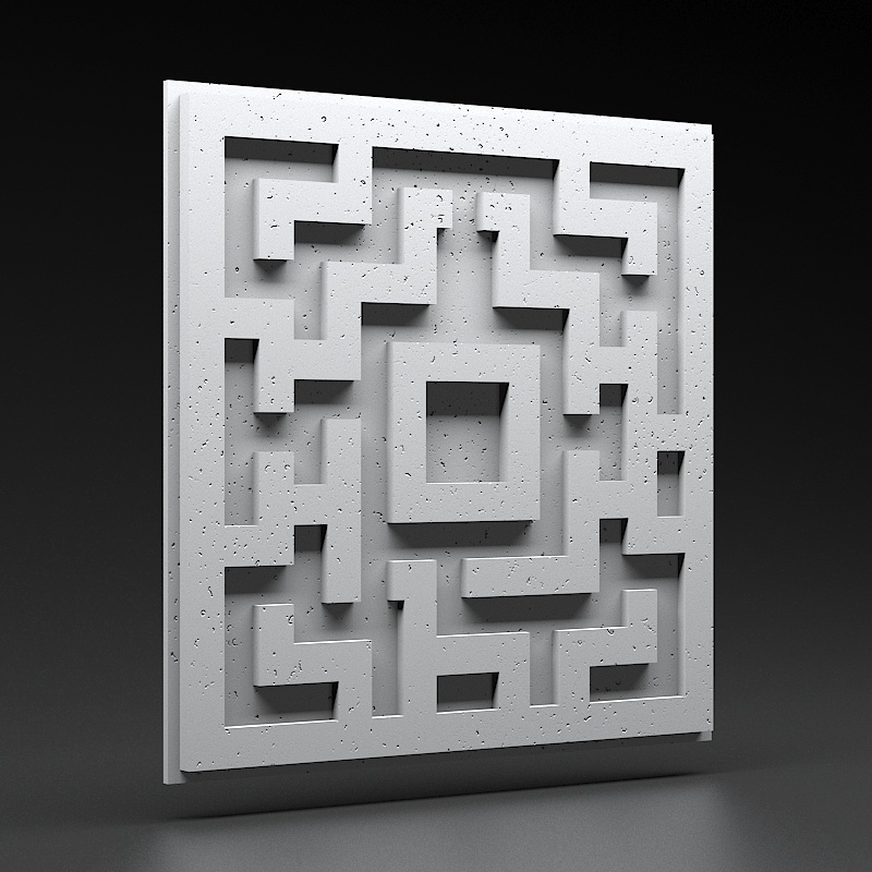 Panel 3D Panel 3D Zicaro Quest White Flash