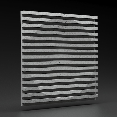 Panel 3D Zicaro Raxer Gray Rock