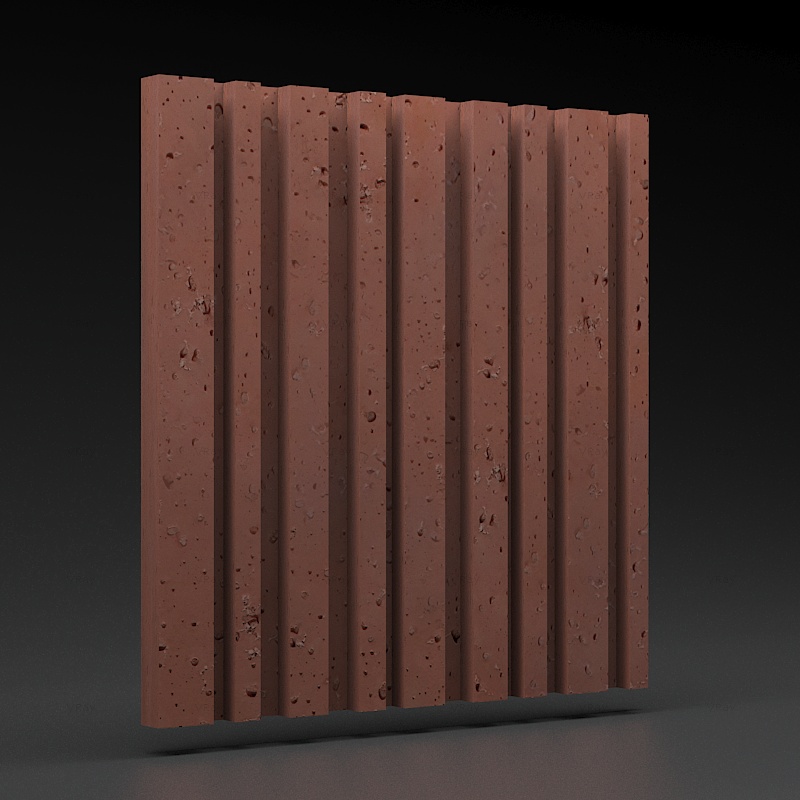 Panel 3D Panel 3D Zicaro Terra Lava