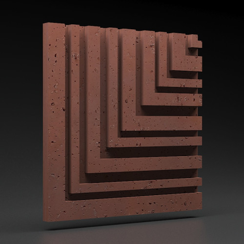 Panel 3D Zicaro Terra L Lava
