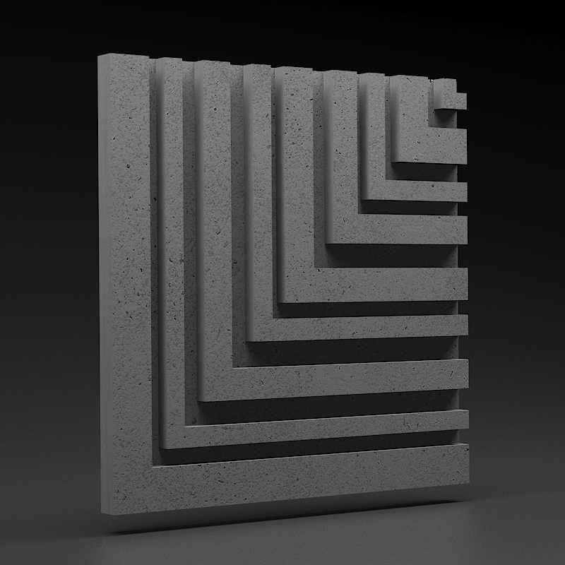 Panel 3D Panel 3D Zicaro Terra L Moon Stone