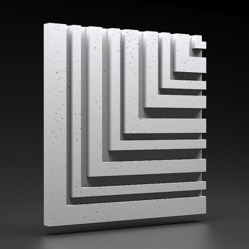 Panel 3D Zicaro Terra L White Flash