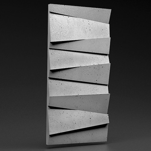 Panel 3D Zicaro Aquira Gray Rock