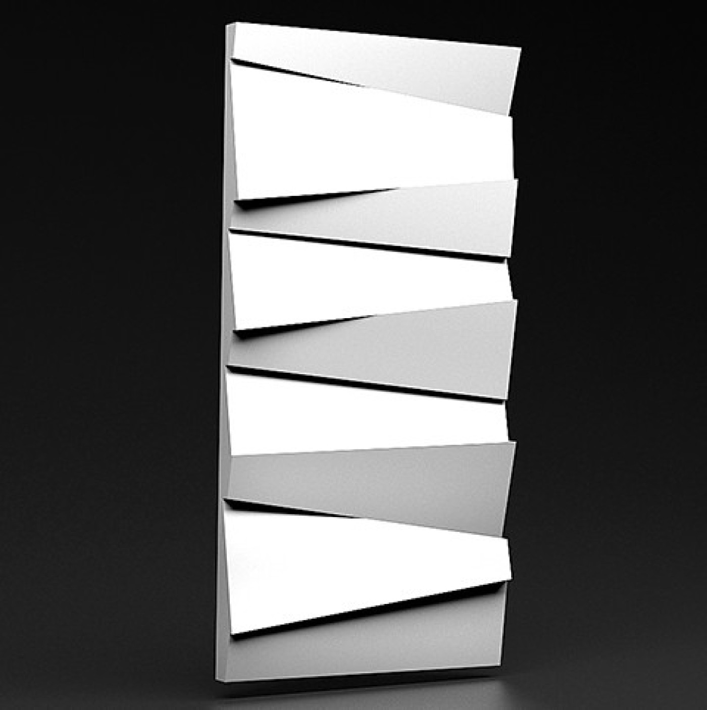 Panel 3D Zicaro Aquira White Flash