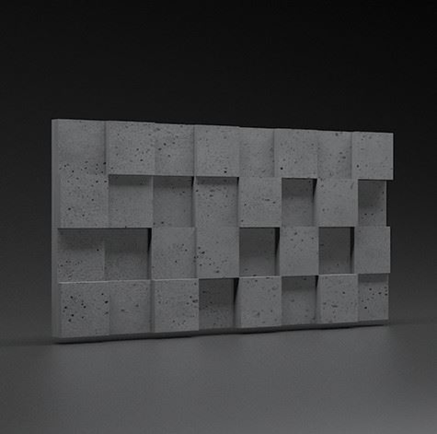 Panel 3D Zicaro Pixel Moon Stone