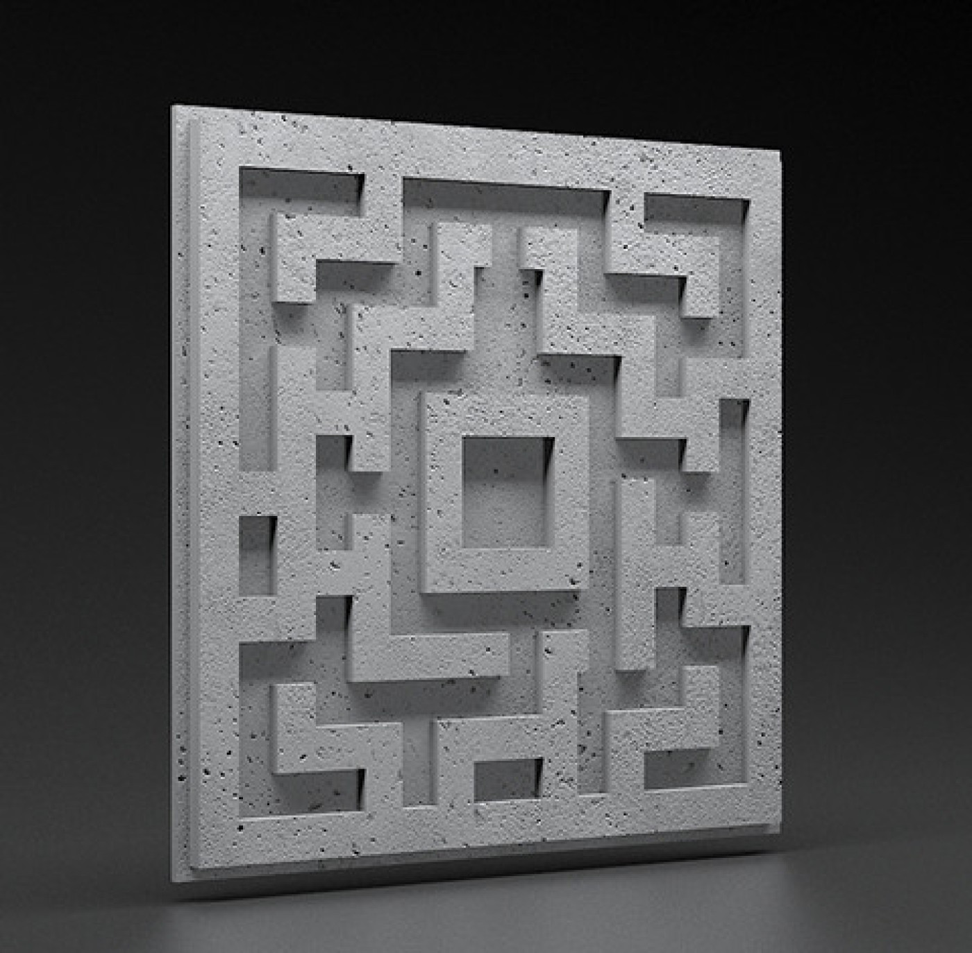 Panel 3D Zicaro Quest Gray Rock