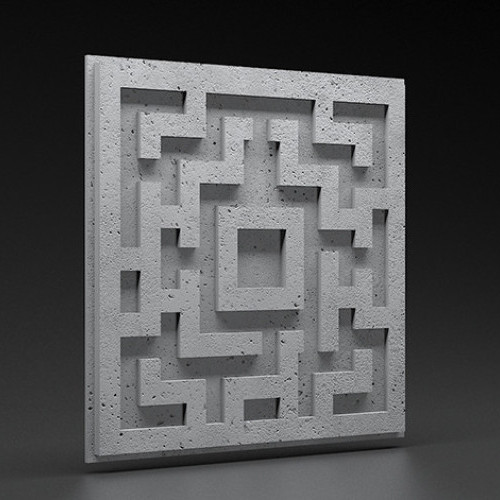 Panel 3D Zicaro Quest Gray Rock