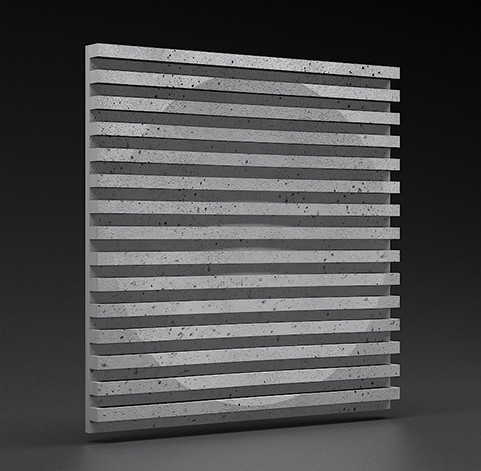 Panel 3D Zicaro Raxer Gray Rock