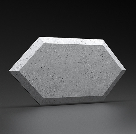 Panel 3D Zicaro Sonic Gray Rock