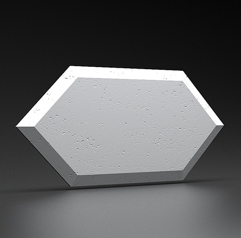 Panel 3D Zicaro Sonic White Flash