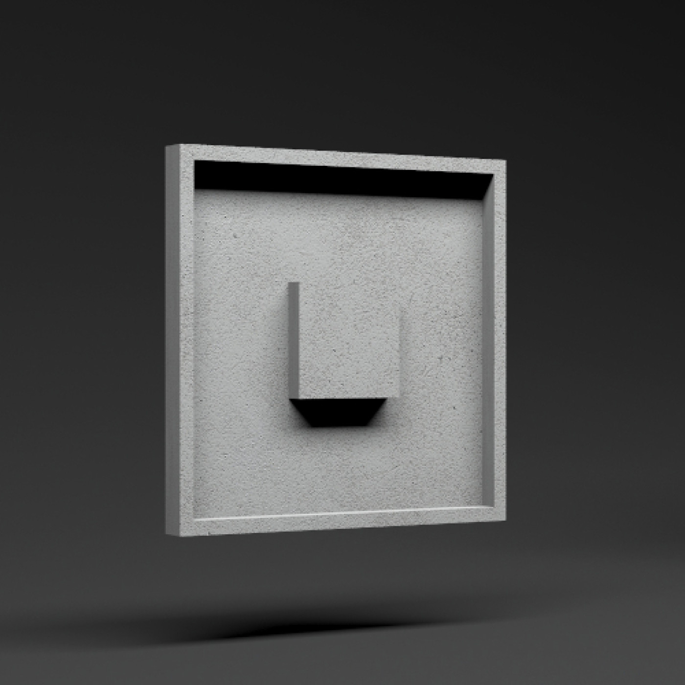 Panel 3D Zicaro Vega 2 Gray Rock